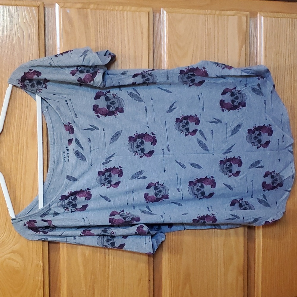 Torrid off shoulder shirt